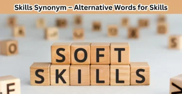 skills synonym – alternative words for skills