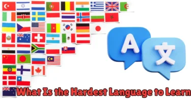 what Is the ardest language to earn