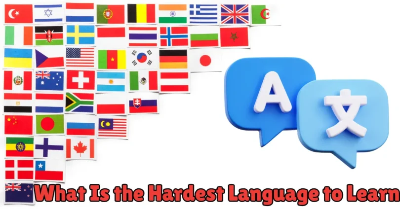 what Is the ardest language to earn